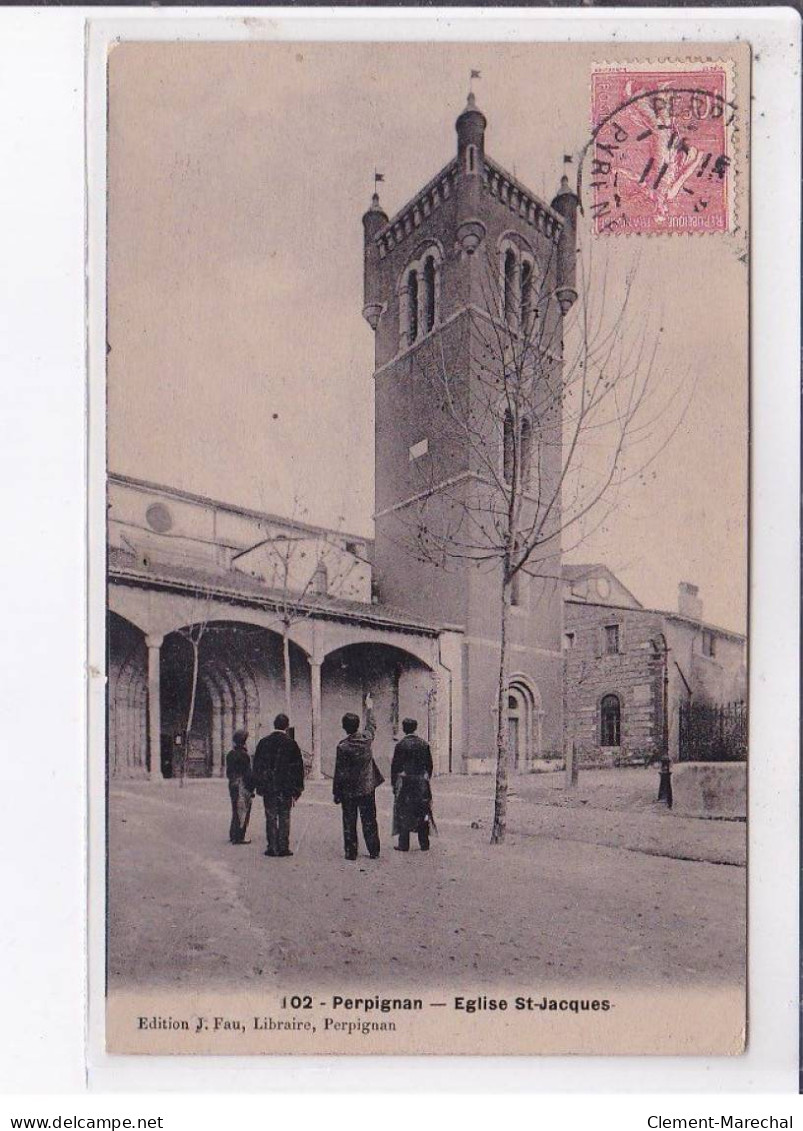 PERPIGNAN: église Saint-jacques - Très Bon état - Perpignan