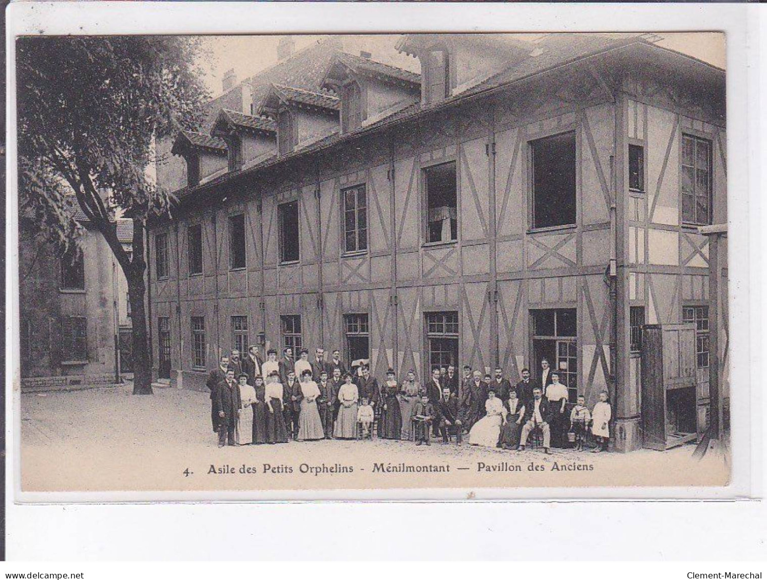 PARIS: 75020, Asile Des Petits Orphelins, Ménilmontant, Pavillon Des Anciens - Très Bon état - Distrito: 20