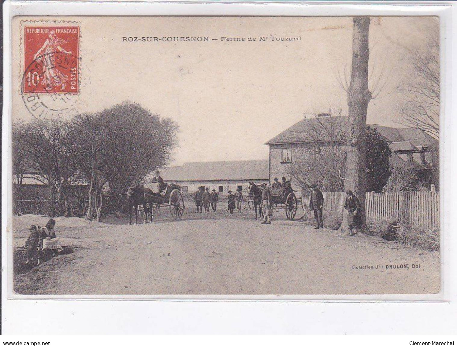 ROZ-sur-COUESNON: Ferme De MR. Touzard - Très Bon état - Sonstige & Ohne Zuordnung