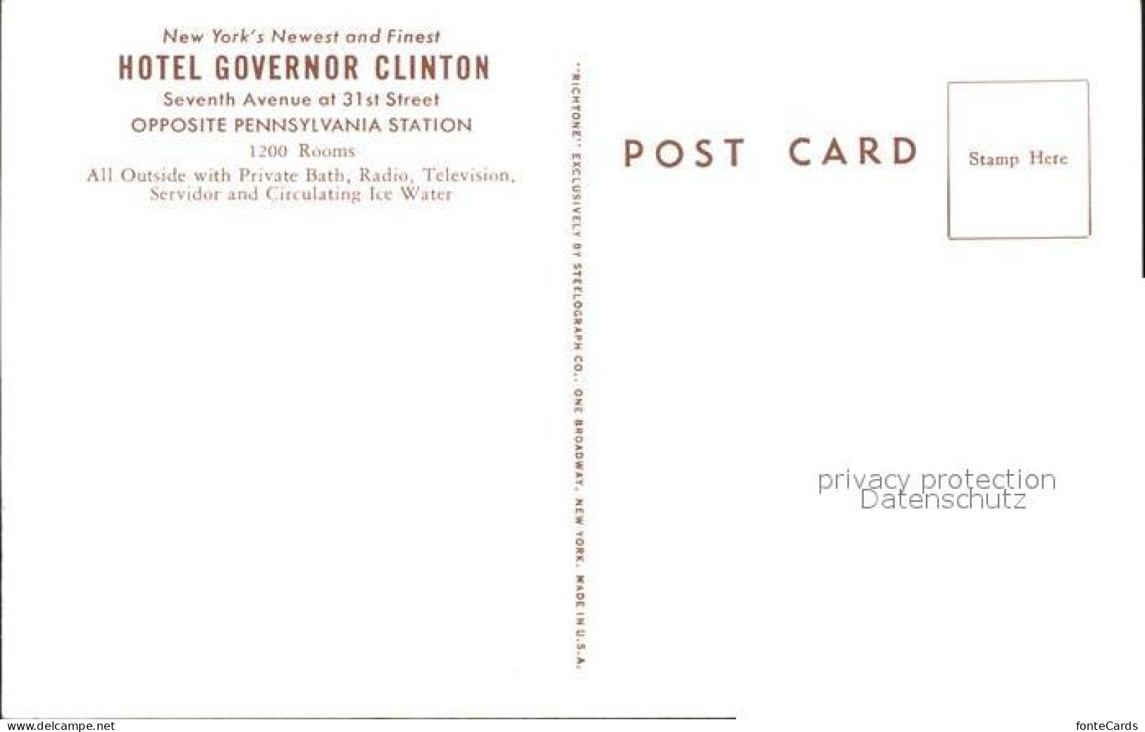 12311783 New_York_City Hotel Governor Clinton - Other & Unclassified