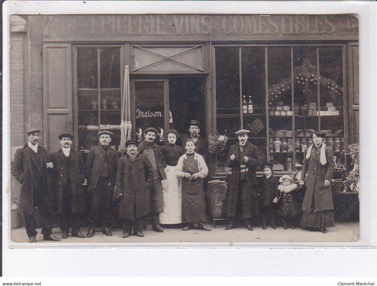 PARIS: 75013, 64 Rue De La Glacière, épicerie Vins Comestibles - Très Bon état - Paris (13)