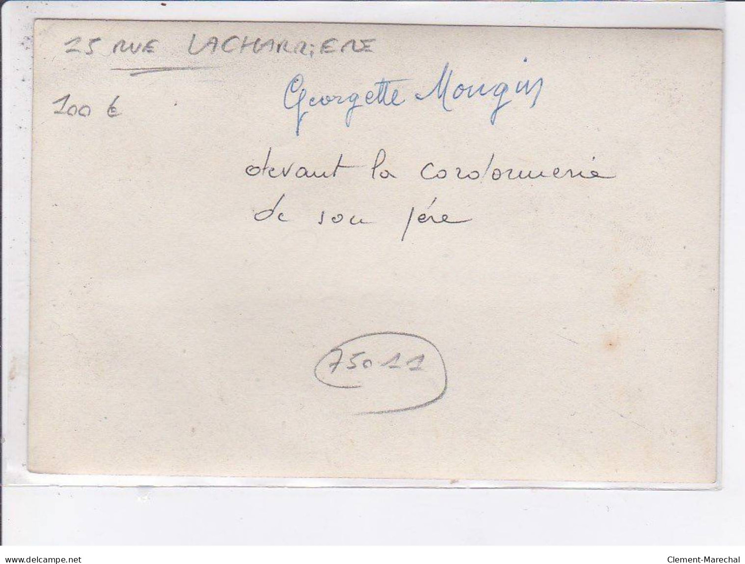 PARIS: 75011, 15 Rue Lacharriere, Cirage, Continental Spécial, Talons Tournants, Mongin - Très Bon état - Distrito: 11