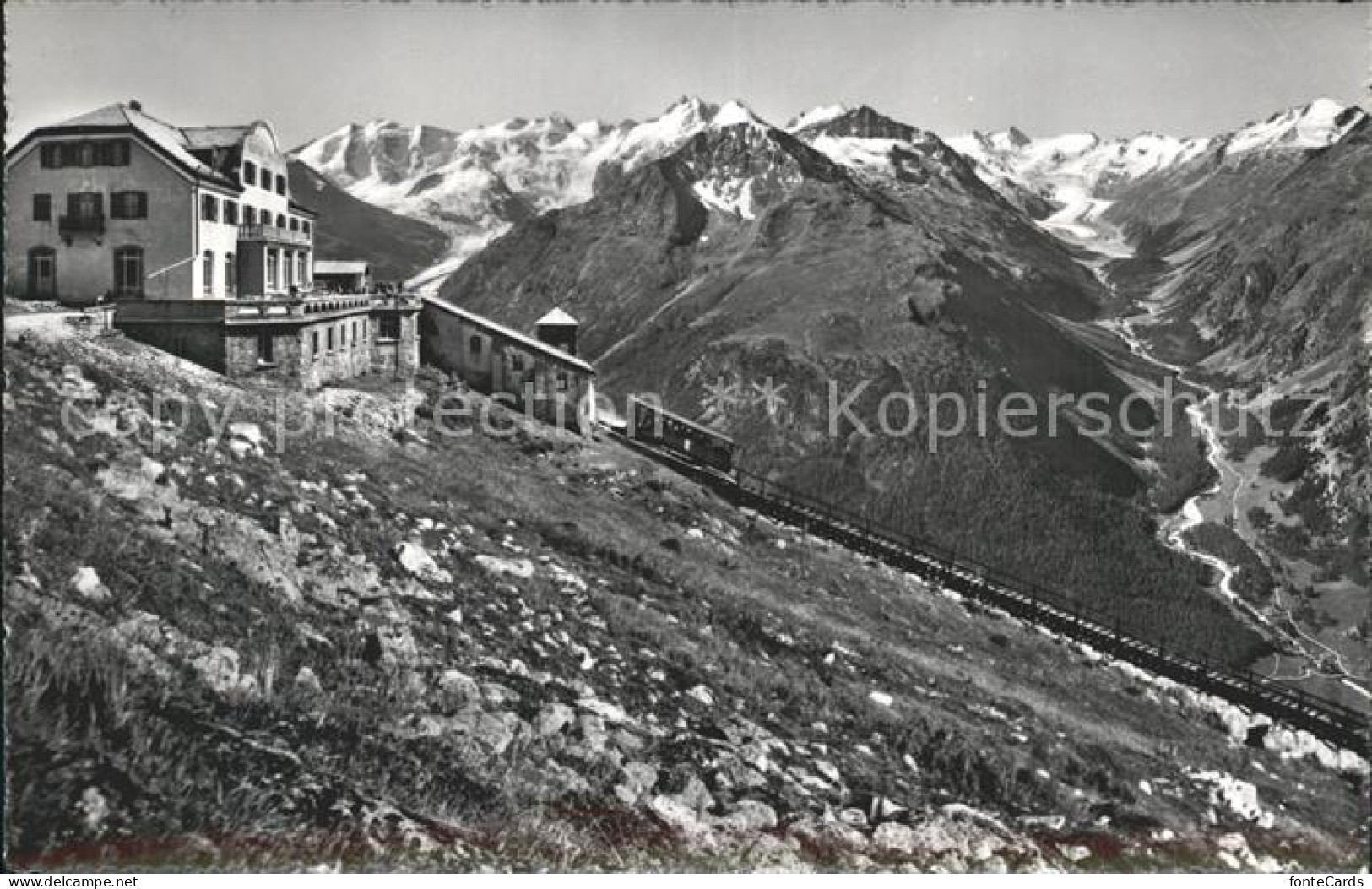 12311600 Kulm Bern Hotel Muottas Mit Rosegtal Und Roseggletscher Bern - Autres & Non Classés