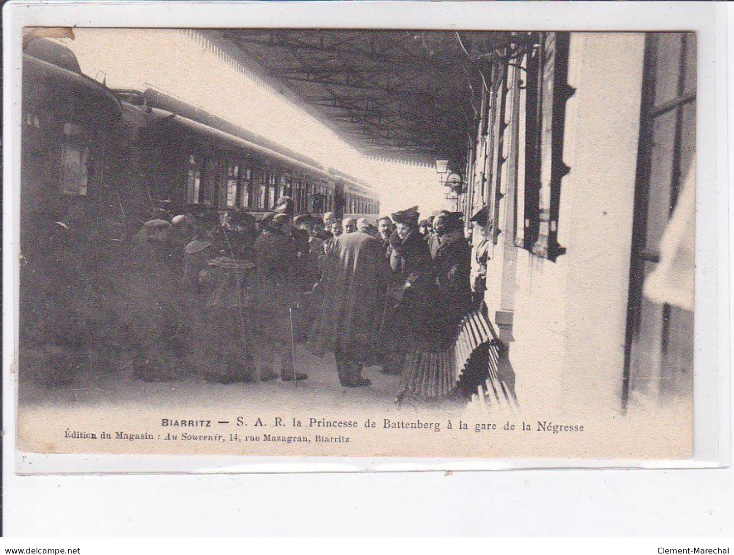BIARRITZ: Princesse De Battenberg à La Gare De La Négresse - Très Bon état - Biarritz