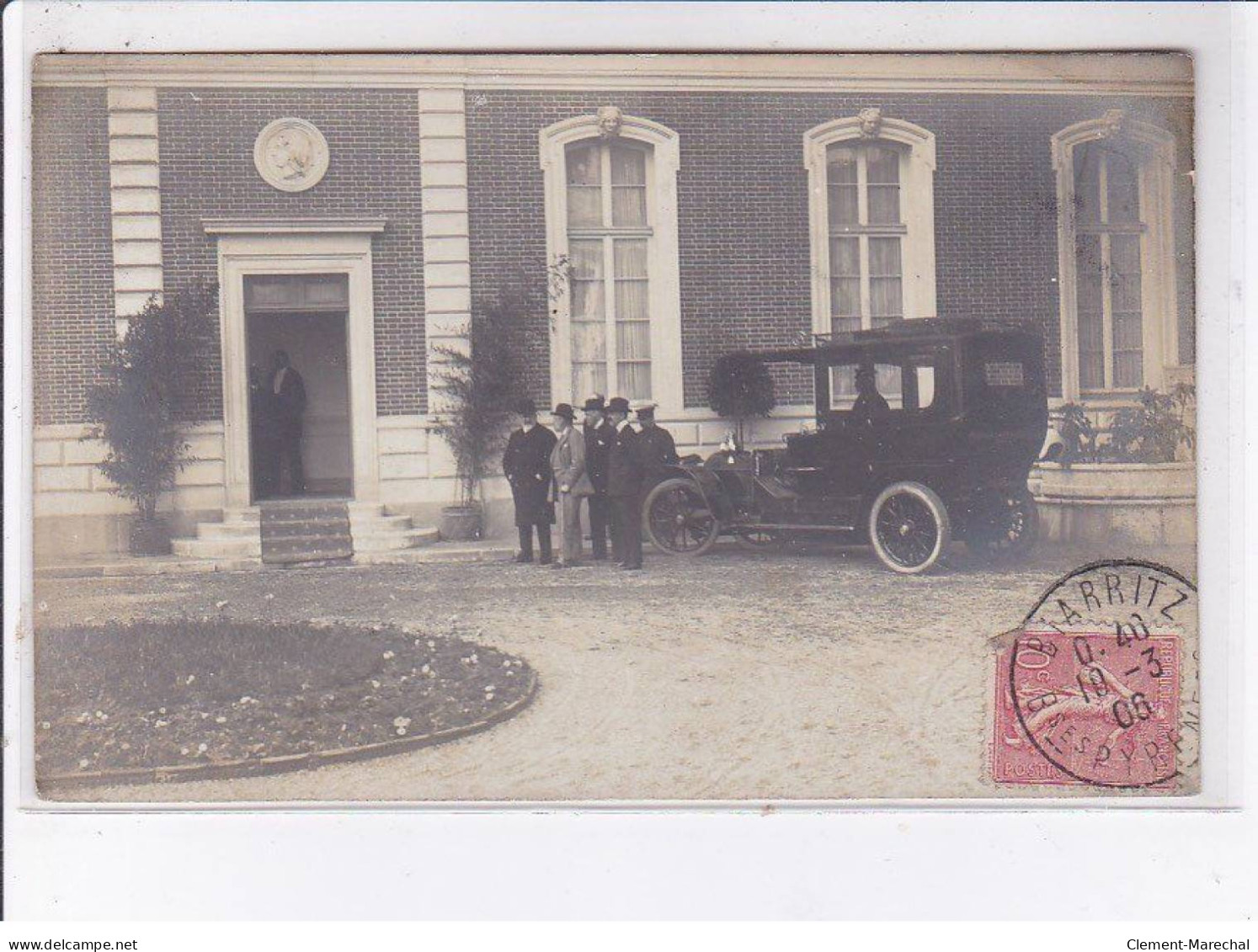 BIARRITZ: D'Edouard VII Le Roi D'angleterre à L'hôtel Du Palais - Très Bon état - Biarritz