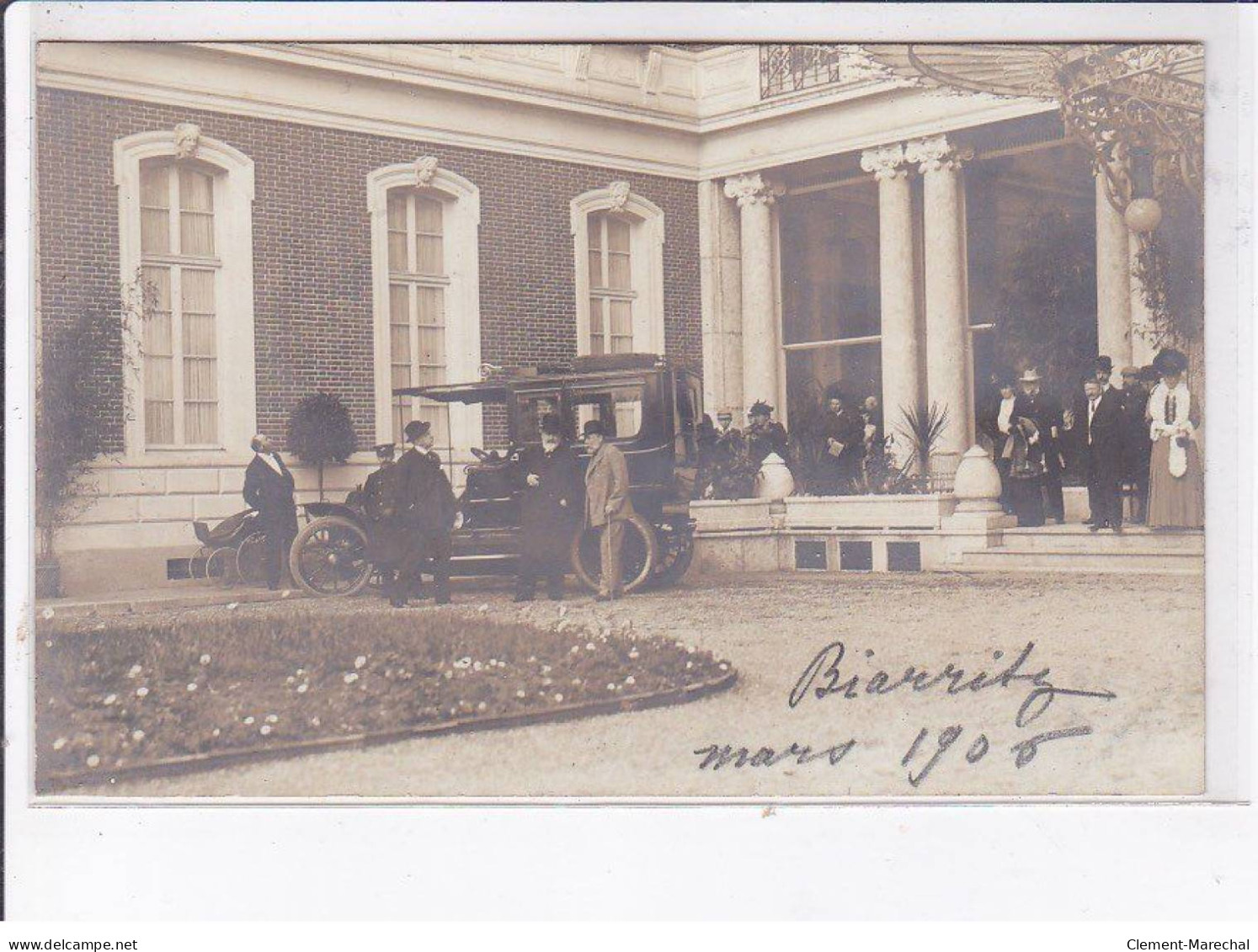 BIARRITZ: Le Roi D'angleterre Edouard VII, Hôtel Du Palais - Très Bon état - Biarritz