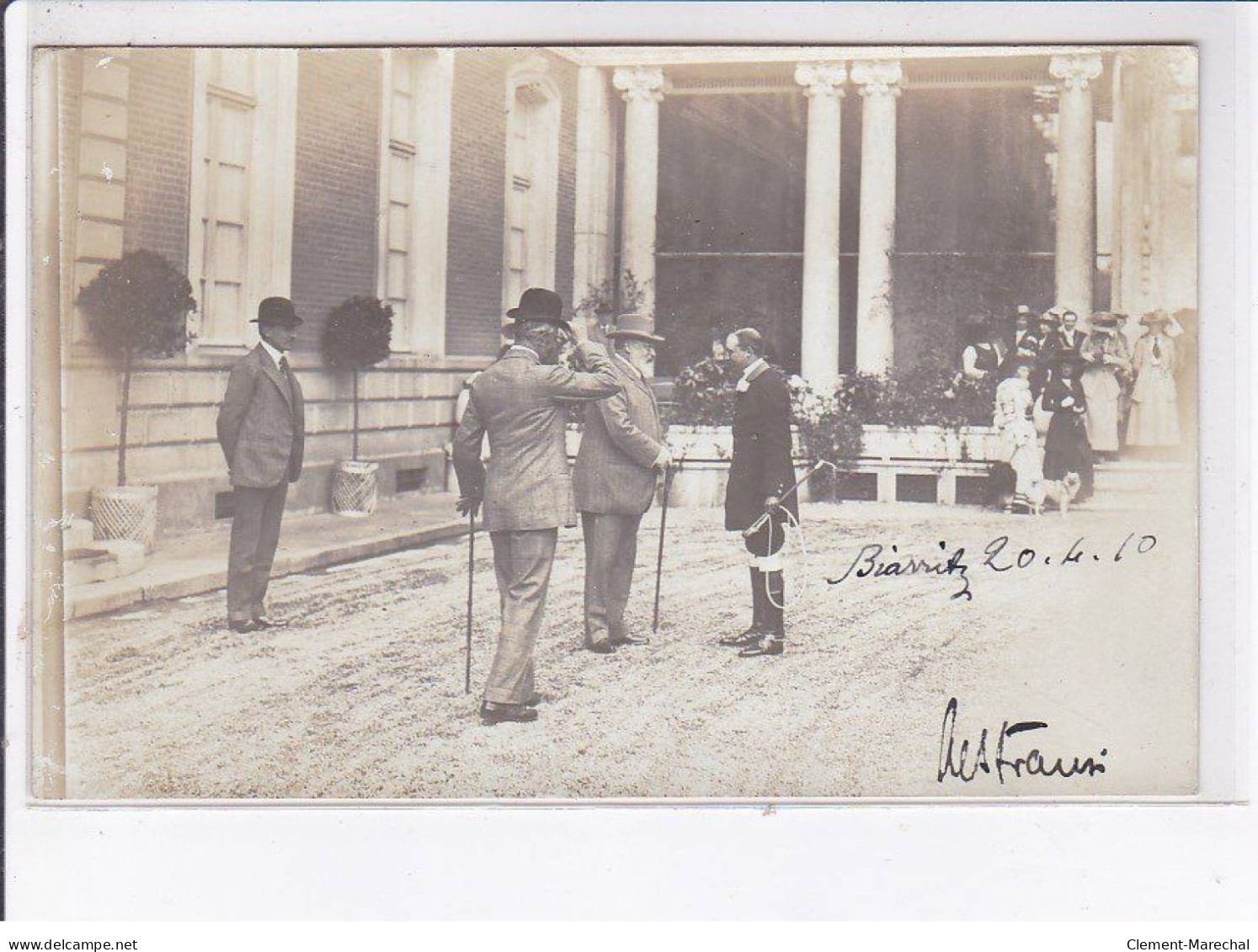 BIARRITZ: Le Roi D'angleterre Edouard VII, Hôtel Du Palais - Très Bon état - Biarritz