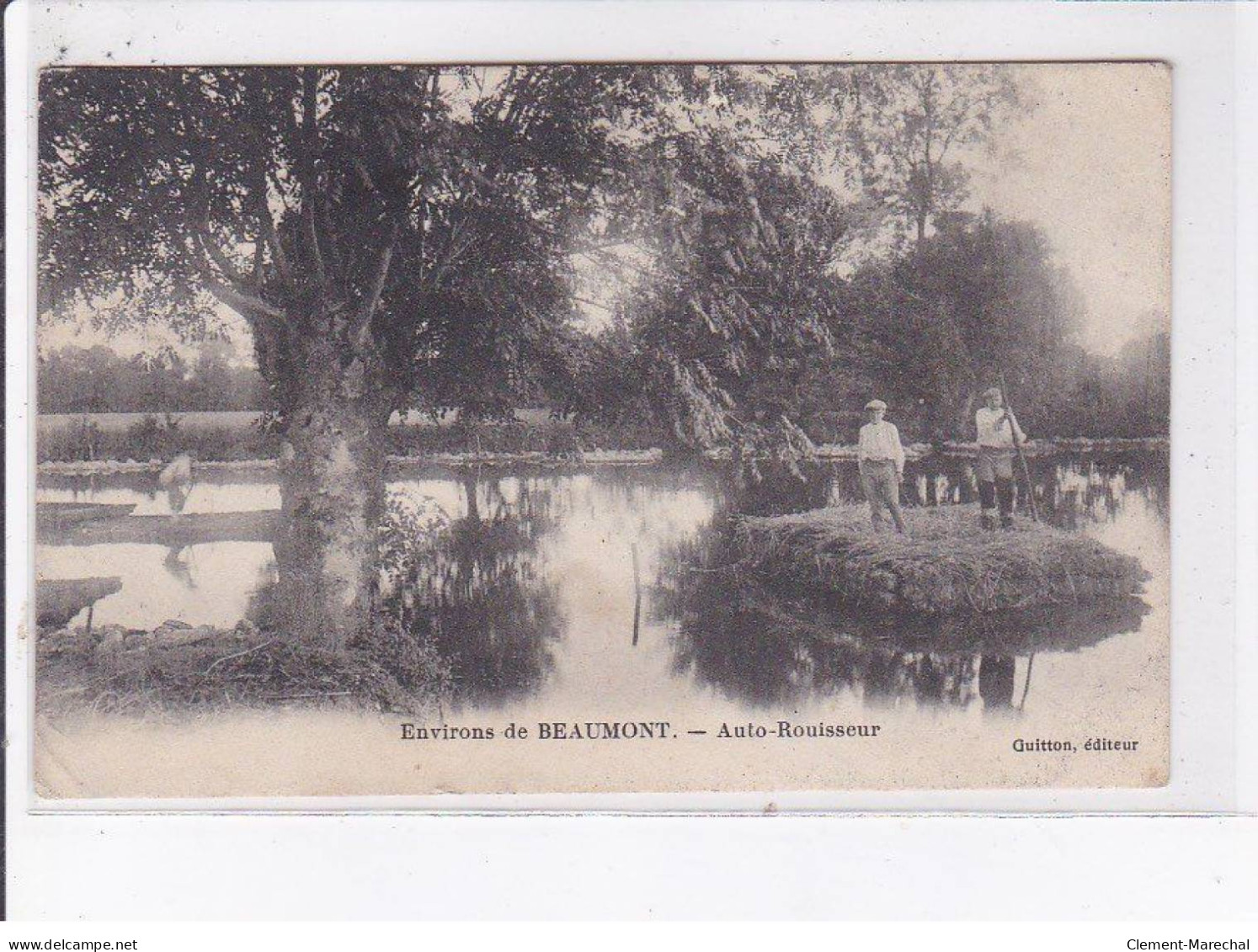 Environs De BEAUMONT: Auto-rouisseur, Chanvre - Très Bon état - Beaumont Sur Sarthe