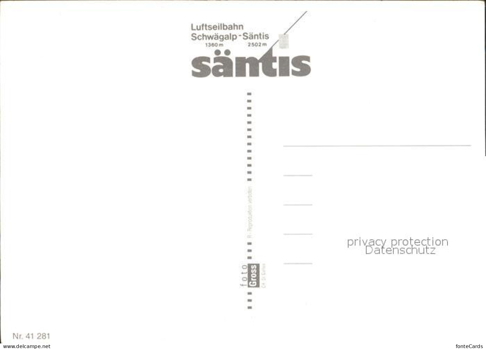 12310892 Saentis AR Mit Der Luftseilbahn Schwaegalp Saentis AR - Sonstige & Ohne Zuordnung