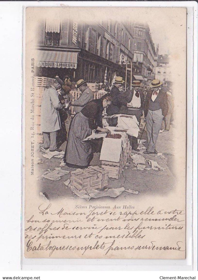 PARIS: Scènes Parisiennes, Aux Halles - Très Bon état - District 01