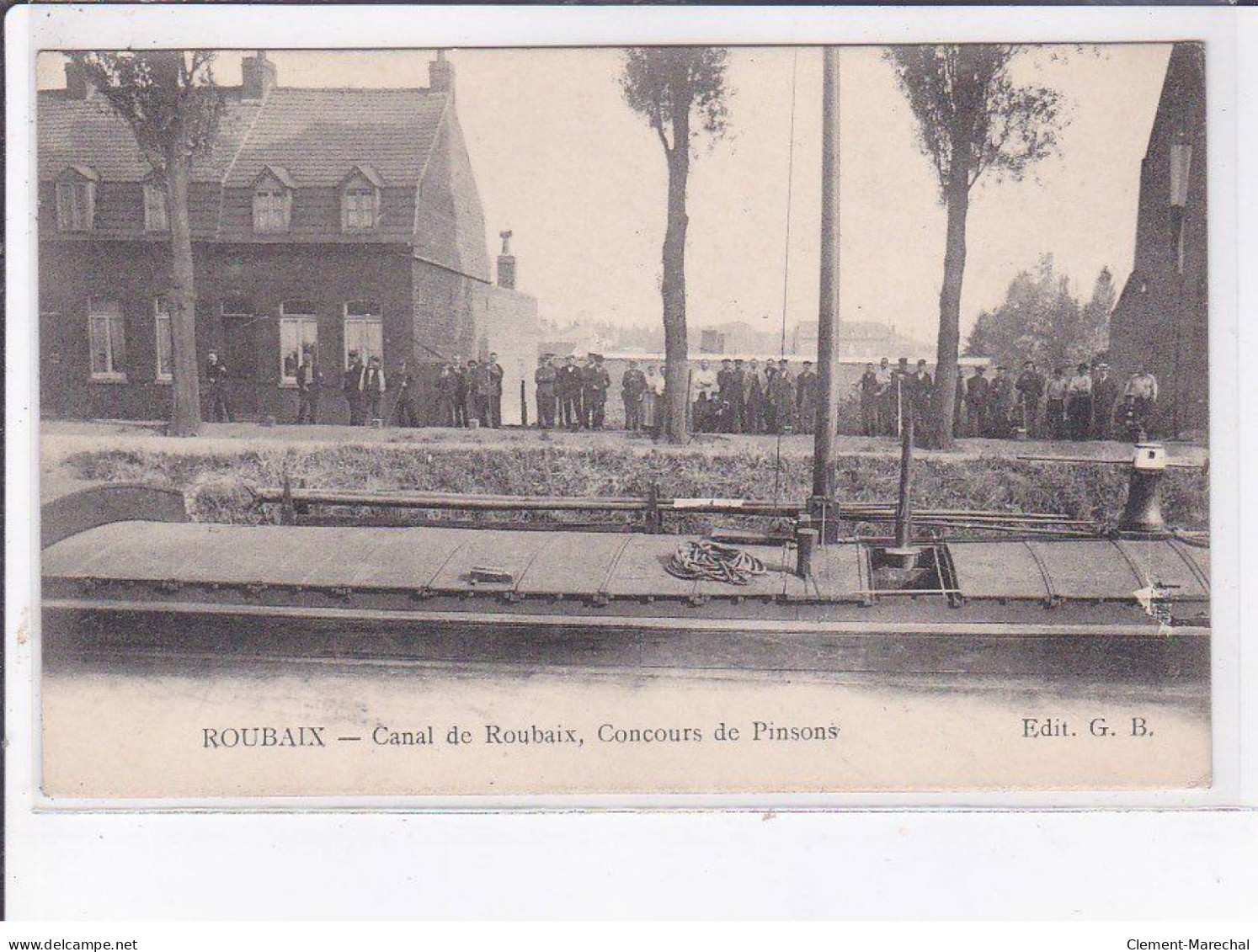 ROUBAIX: Canal De Roubaix, Concours De Pinsons - Très Bon état - Roubaix