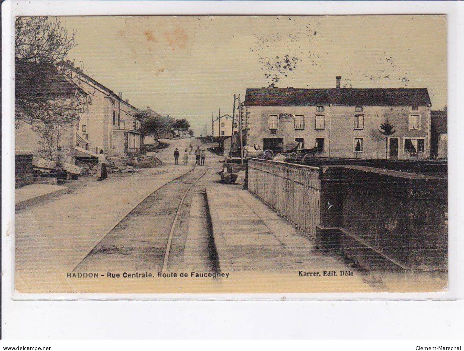 RADDON: Rue Centrale, Route De Faucogney, Chemin De Fer - état - Sonstige & Ohne Zuordnung