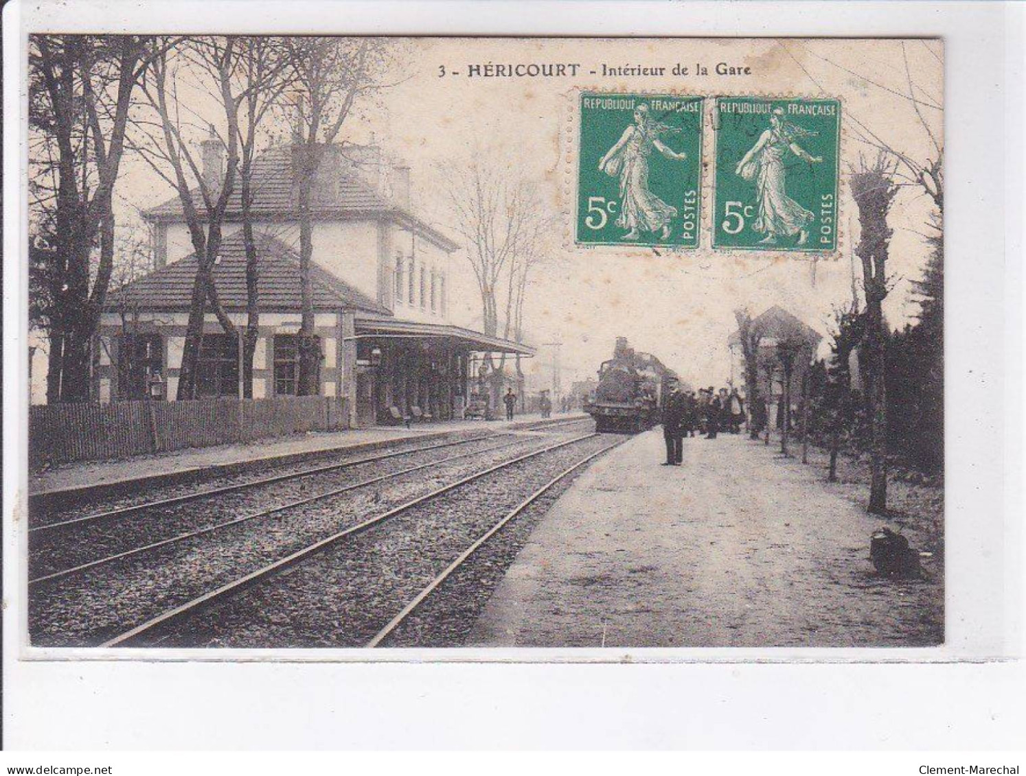 HERICOURT: Intérieur De La Gare - Très Bon état - Héricourt