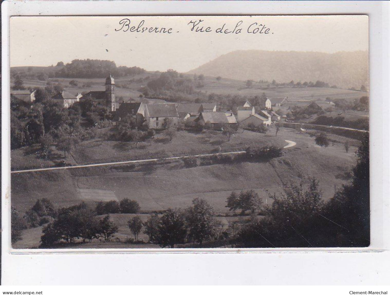 BELVERNE: Vue De La Côte - Très Bon état - Sonstige & Ohne Zuordnung