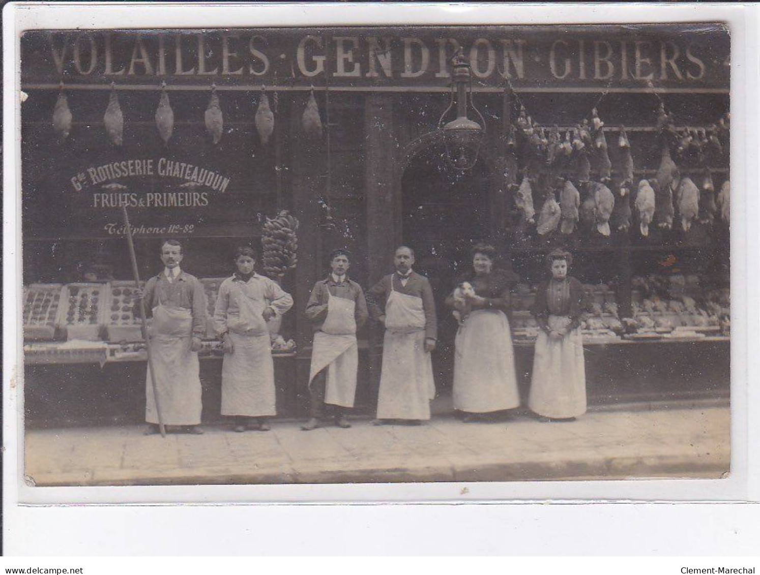 PARIS: 75009, 40 Rue De Le Peletier, Volailles, Gendion, Gibiers - Très Bon état - Paris (14)