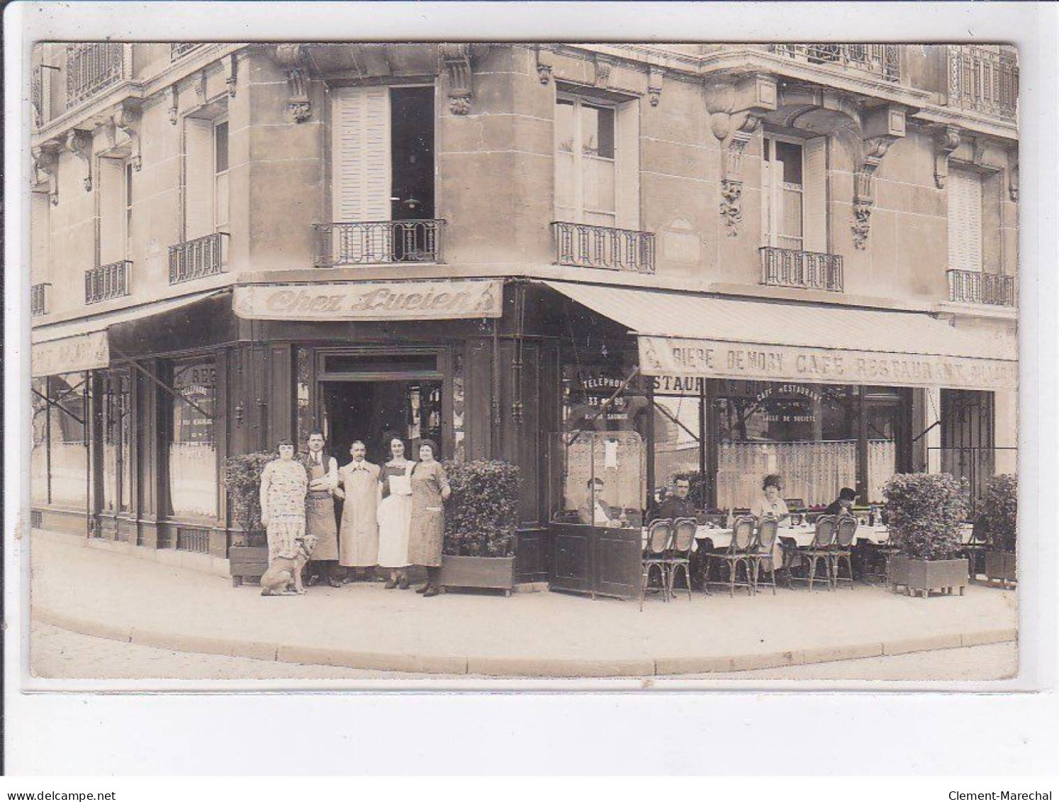 PARIS: 75011, Rue De La Roquette, Chez Lucien, Restaurant - Très Bon état - Distrito: 11