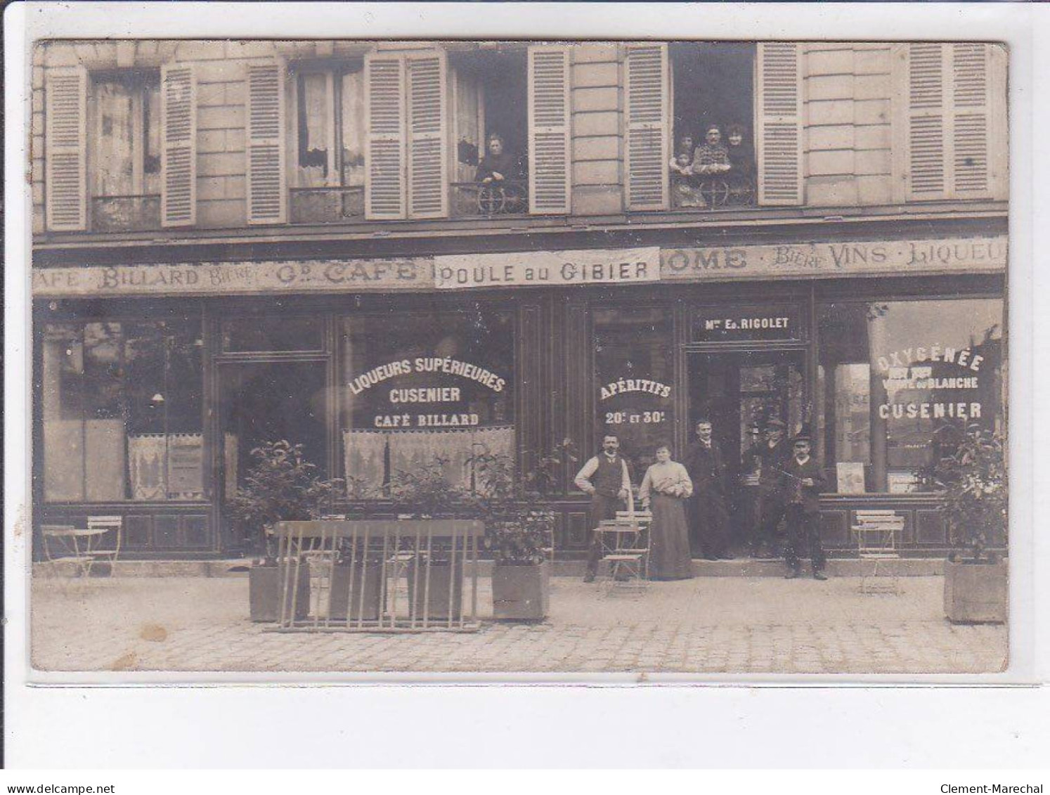 PARIS: 75014, Café Aslofon, 120 Avenue D'orléans, Ed. Rigolet - Très Bon état - Paris (14)