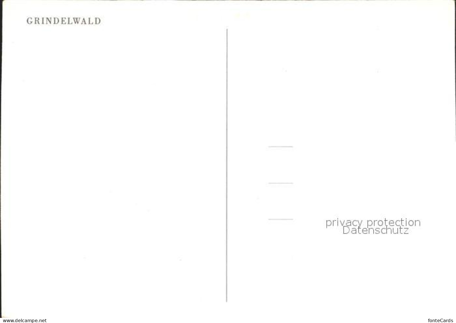 12310348 Grindelwald  Grindelwald - Autres & Non Classés