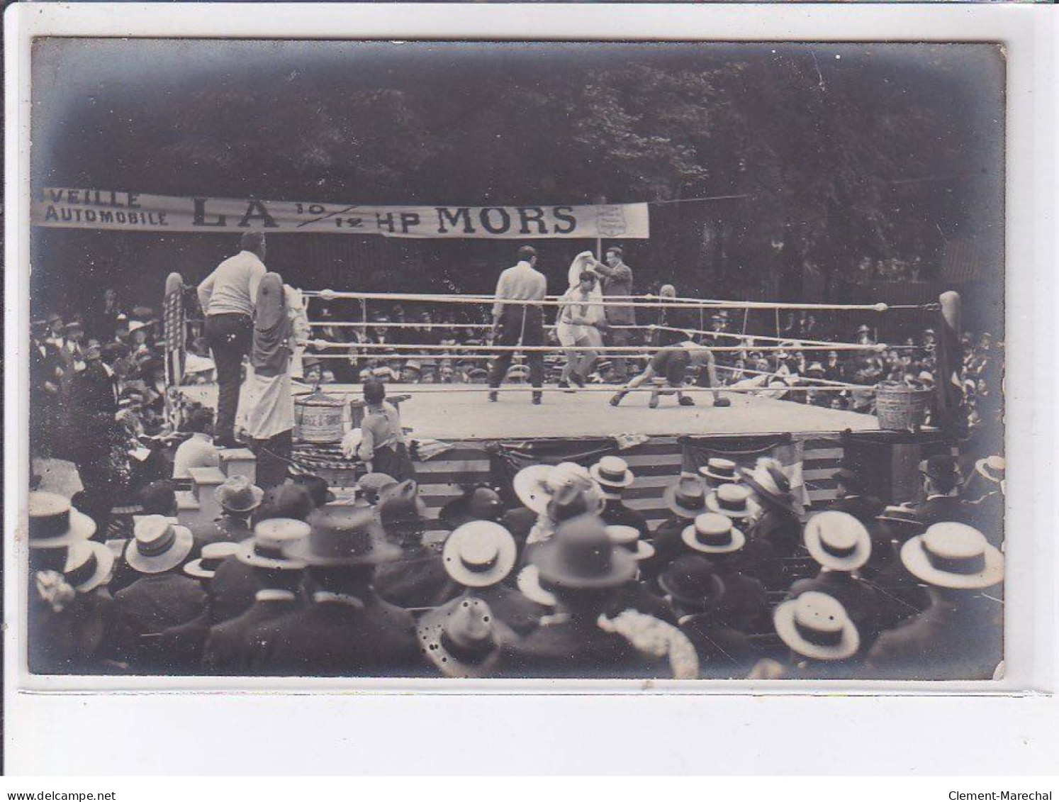 AIX-les-BAINS: Match De Boxe, Usa - Très Bon état - Aix Les Bains