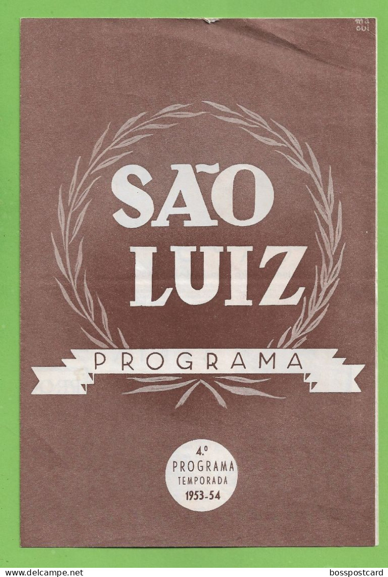 Lisboa - Teatro São Luiz- Música - Cinema - Actor - Actriz - Artista - Portugal - Programs