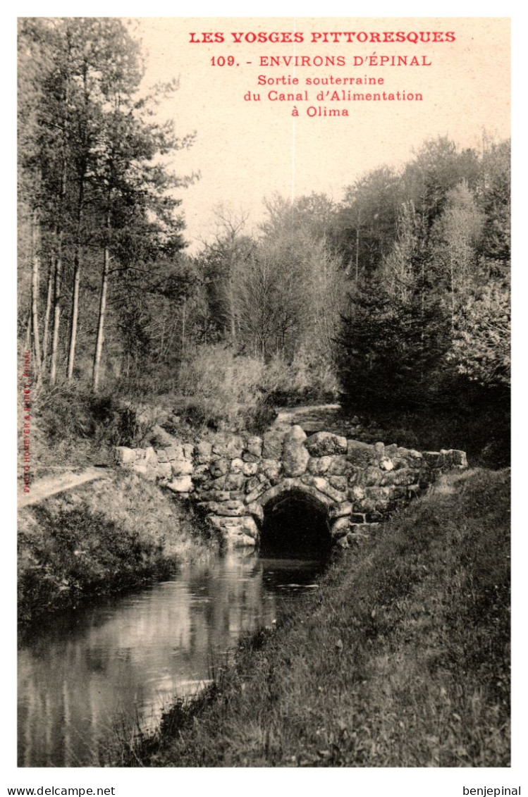 Environs D'Epinal (Chantraine) - Sortie Souterraine Du Canal D'alimentation D'Olima - Epinal