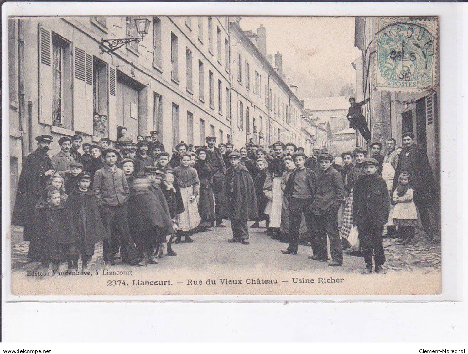 LIANCOURT: Rue Du Vieux Château, Usine Richer - Très Bon état - Liancourt