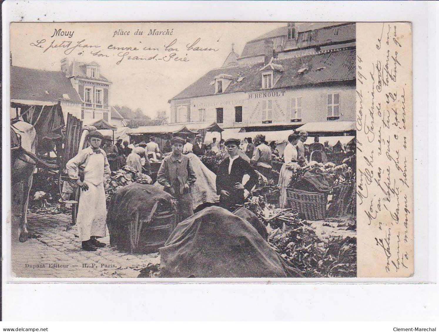 MOUY: Place Du Marché - Très Bon état - Mouy