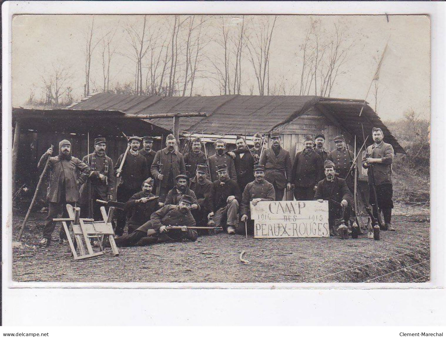 MAILLY-le-CAMP: Militaire, Camp Des Peaux-rouges - Très Bon état - Mailly-le-Camp