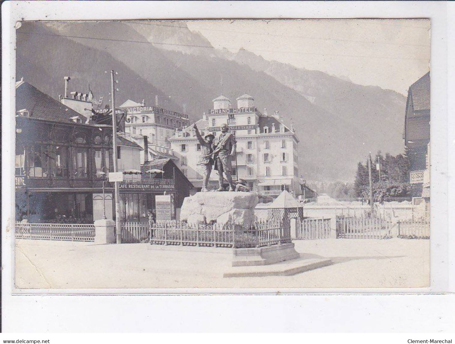 CHAMONIX: Monument, Grand Hôtel - état - Chamonix-Mont-Blanc
