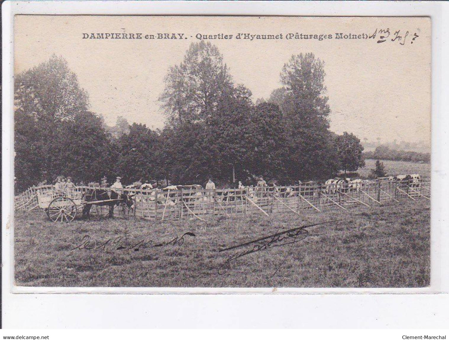 DAMPIERRE-en-BRAY: Quartier D'hyaumet (pâturages Moinet), Ferme - Très Bon état - Other & Unclassified