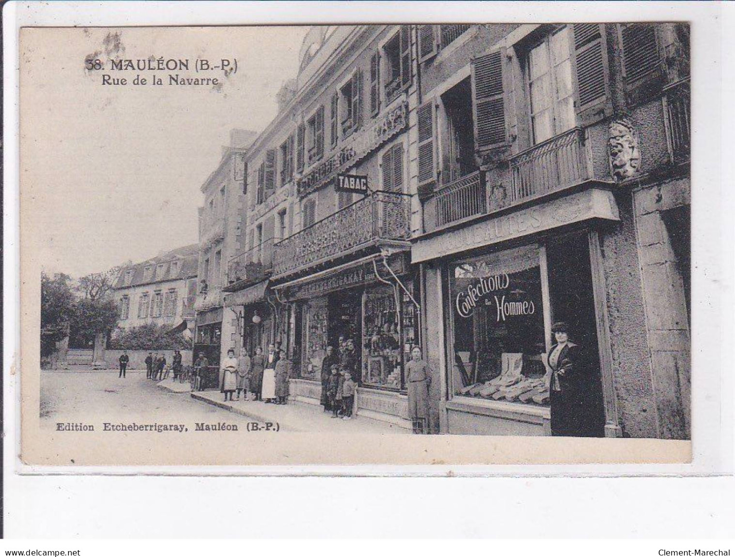 SAINT-MAULEON: Rue De La Navarre - Très Bon état - Other & Unclassified