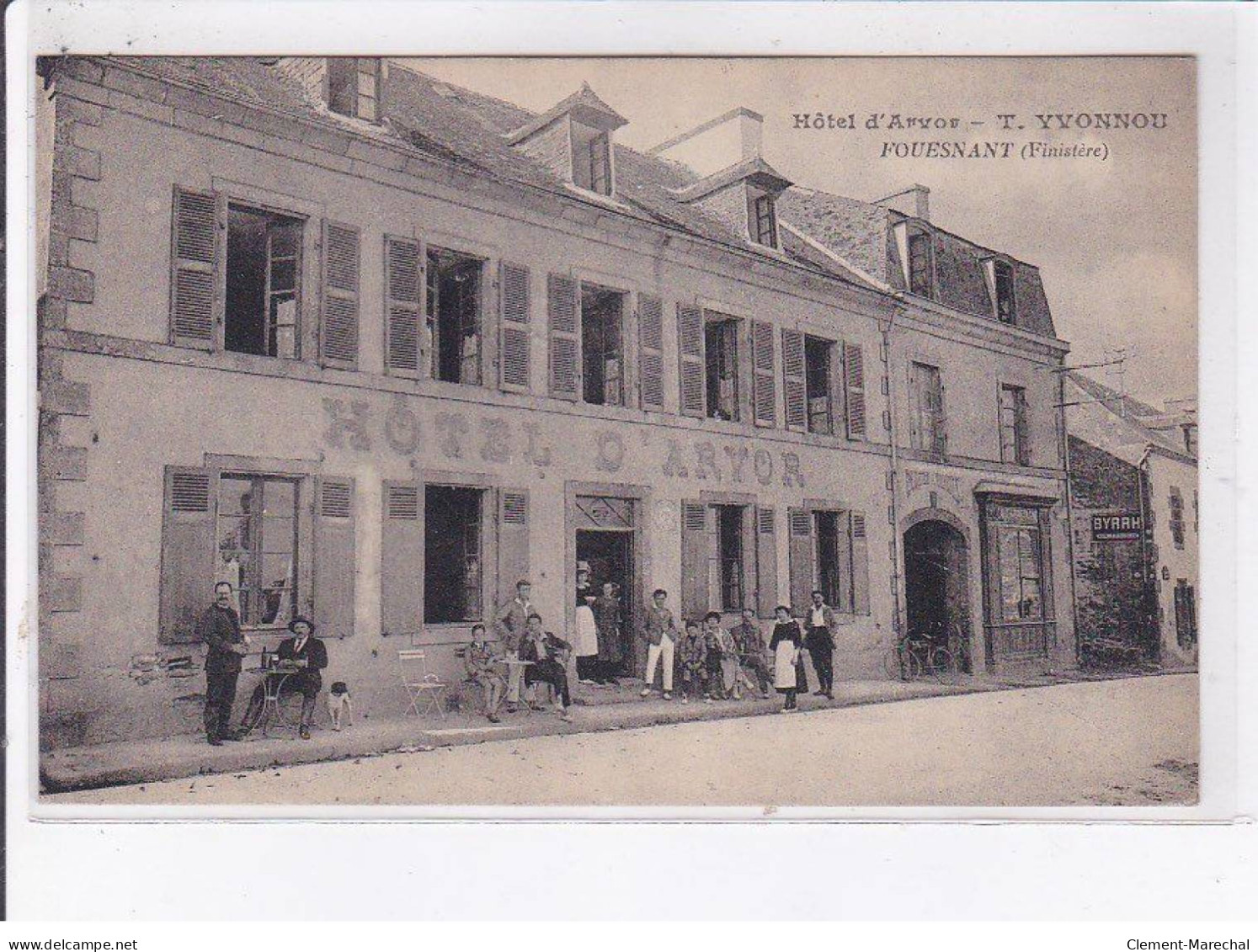 FOUESNANT: Hôtel D'arvor, T. Yvonnou - Très Bon état - Fouesnant