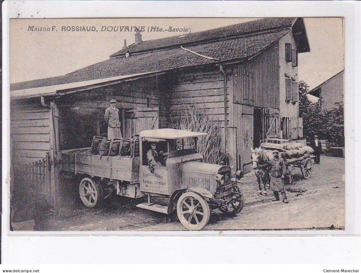 DOUVAINE: Maison F. Rossiaud, Camion - Très Bon état - Douvaine