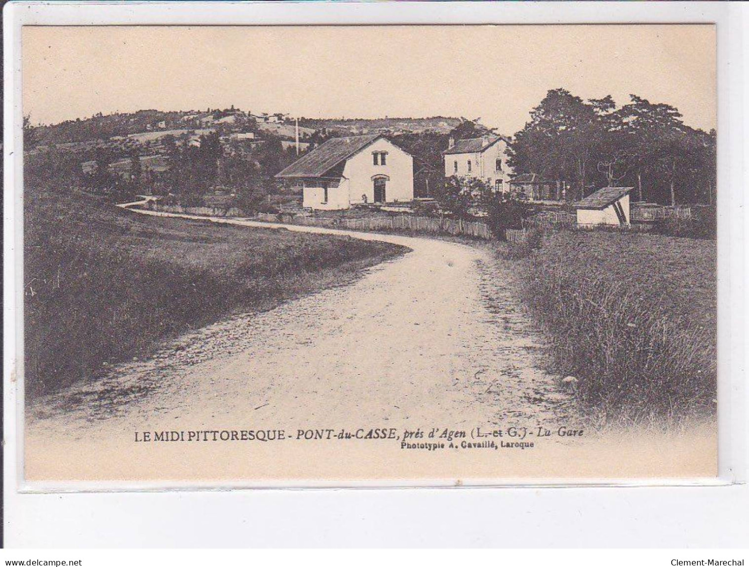 PONT-DU-CASSE: La Gare - Très Bon état - Sonstige & Ohne Zuordnung