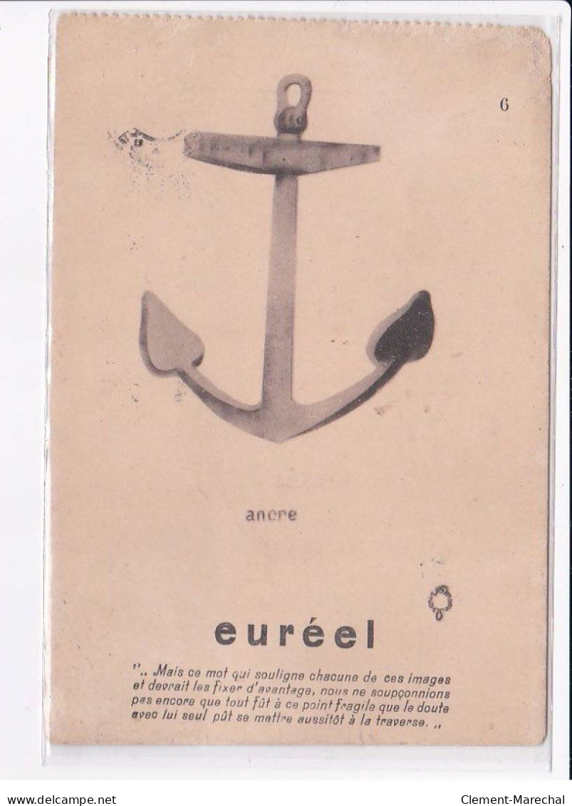 SURREALISME - Photomontage:  EUREEL De Mambour (Hubert Dubois) - Une "ancre" - état - Autres & Non Classés