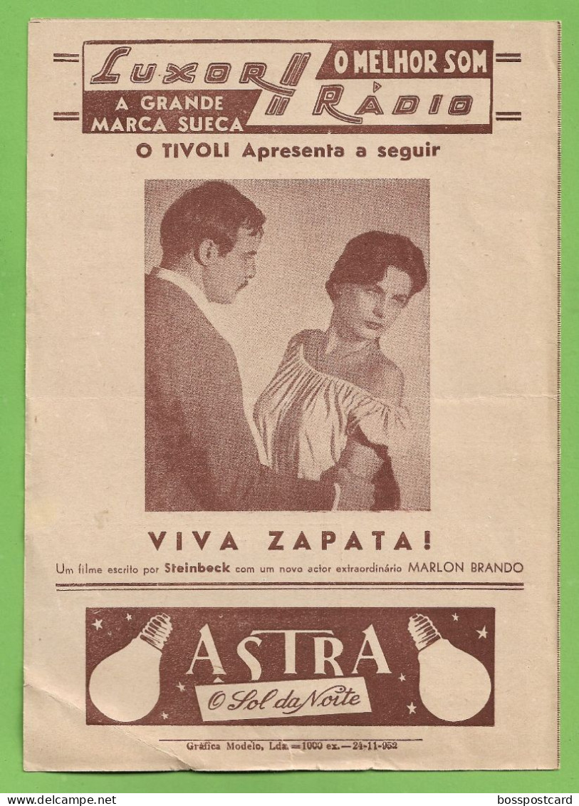Lisboa - Teatro Tivoli - Música - Cinema - Actor - Actriz - Artista - Portugal - Programmes