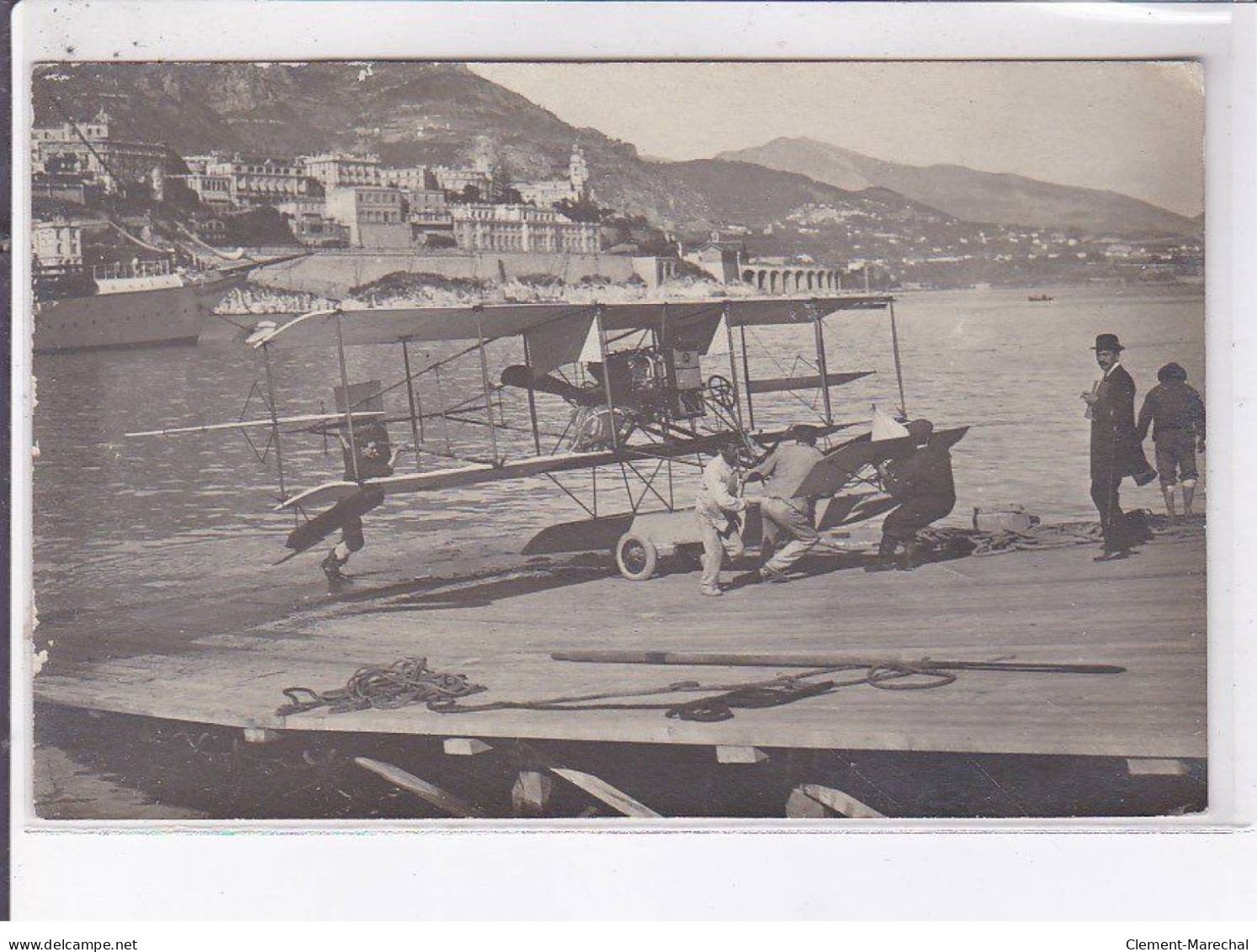 MONACO : Fêtes D'aviation En 1912 (hydravion) - Très Bon état - Autres & Non Classés