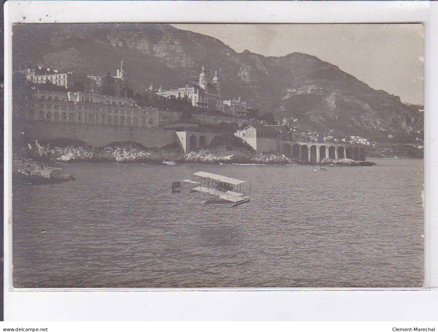 MONACO : Fêtes D'aviation En 1912 (hydravion) - Très Bon état - Autres & Non Classés