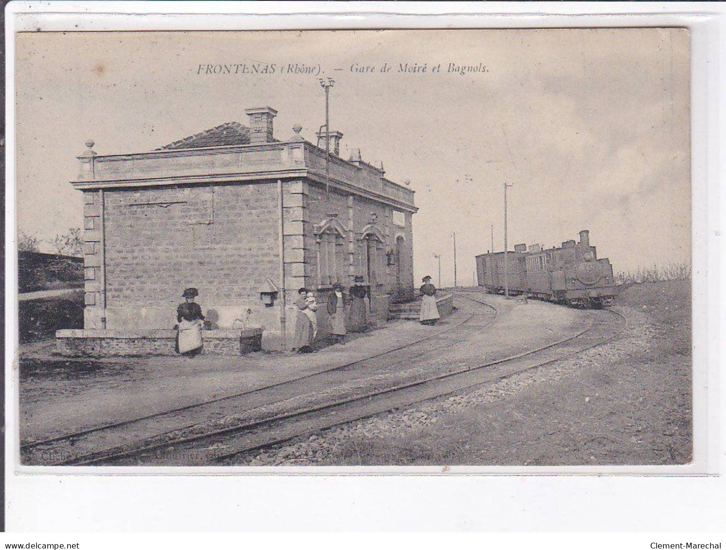 FRONTENAS: Gare De Moiré Et Bagnols - Très Bon état - Other & Unclassified