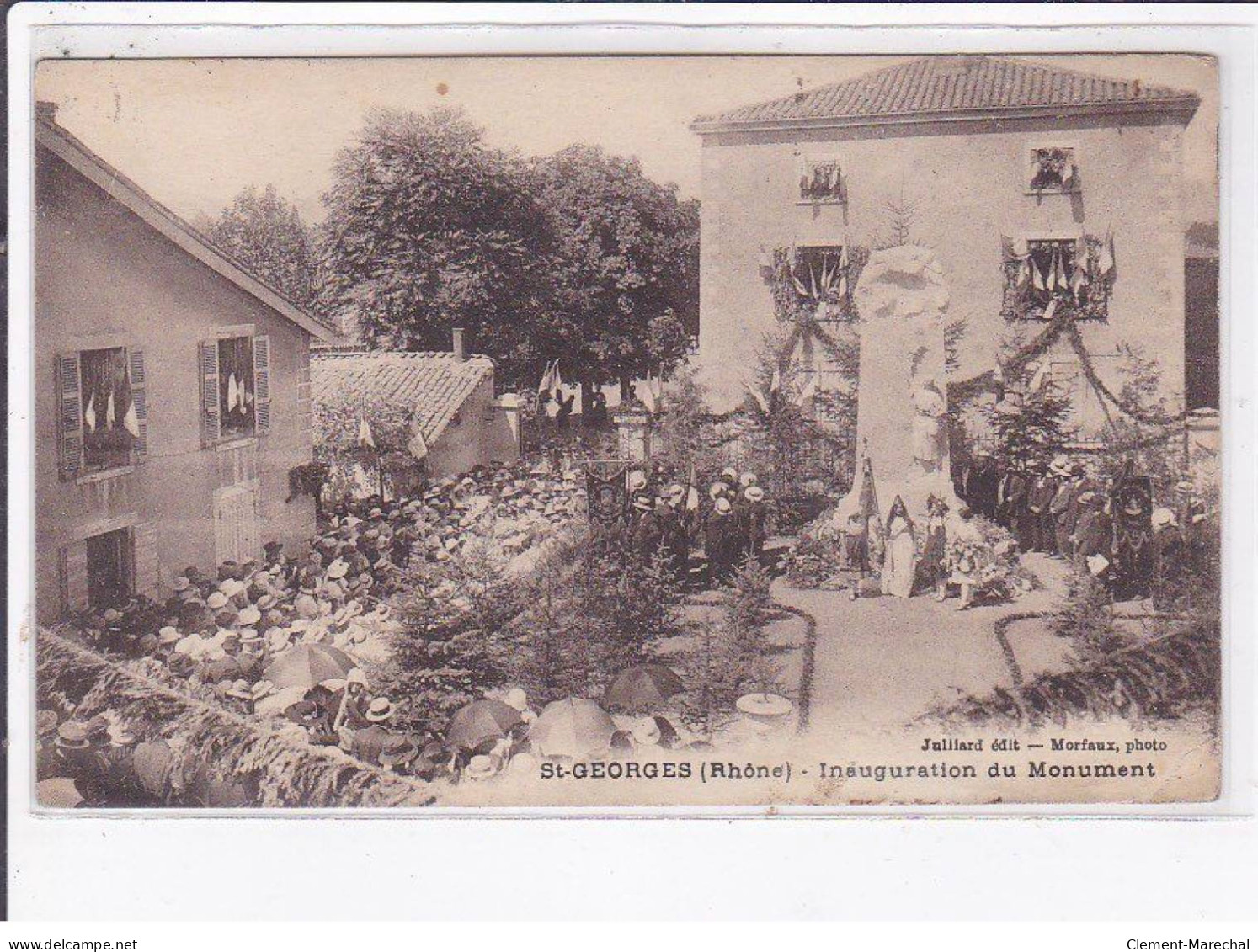 SAINT-GEORGES: Inauguration Du Monument - état - Other & Unclassified