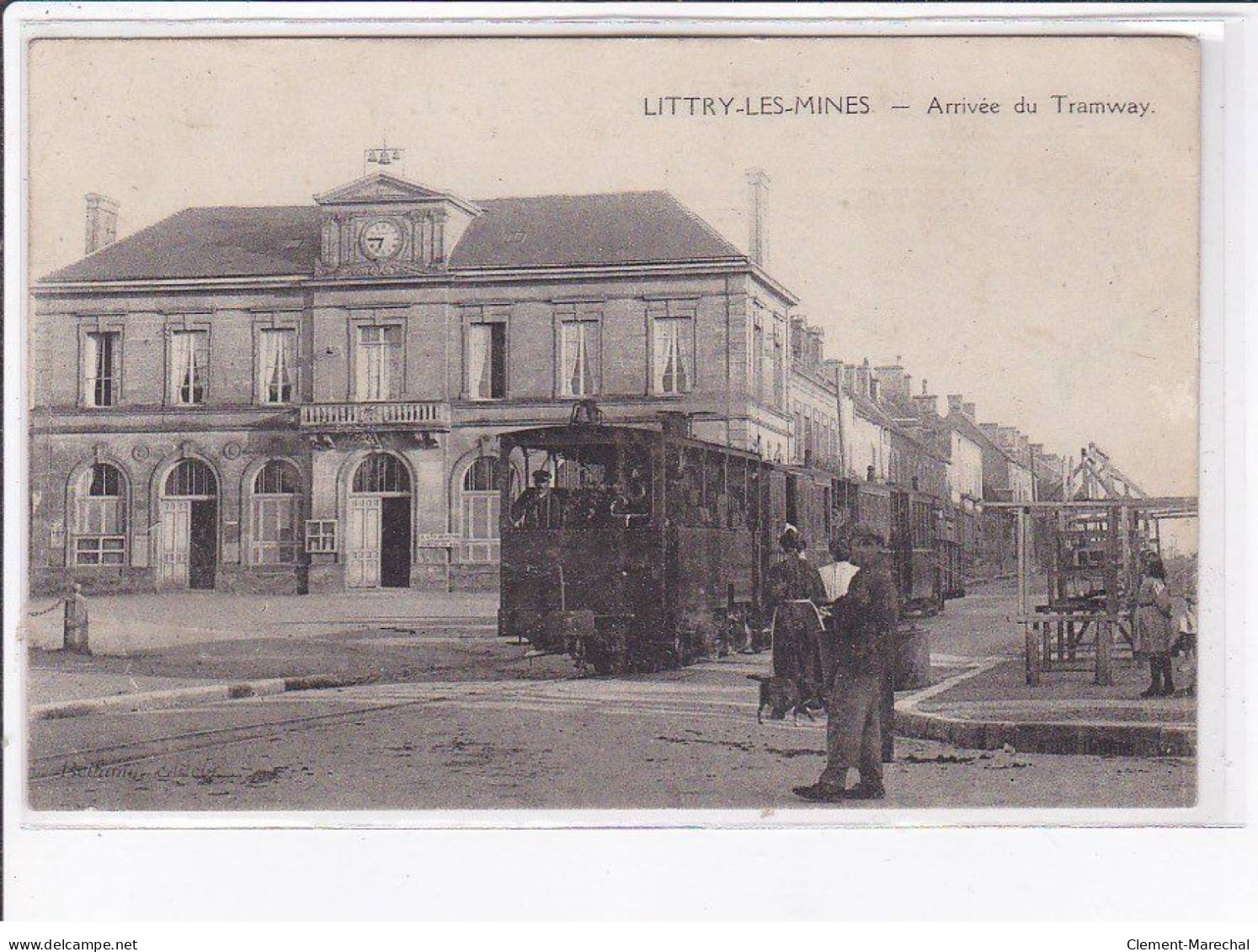 LITTRY-les-MINES: Arrivée Du Tramway - Très Bon état - Other & Unclassified