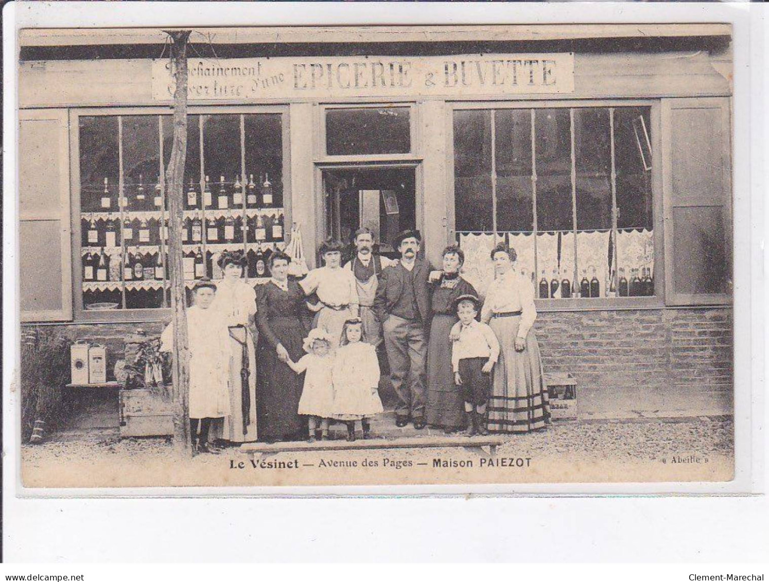 LE VESINET: Avenue Des Pages, Maison Paiezot, épicerie Et Buvette - Très Bon état - Le Vésinet