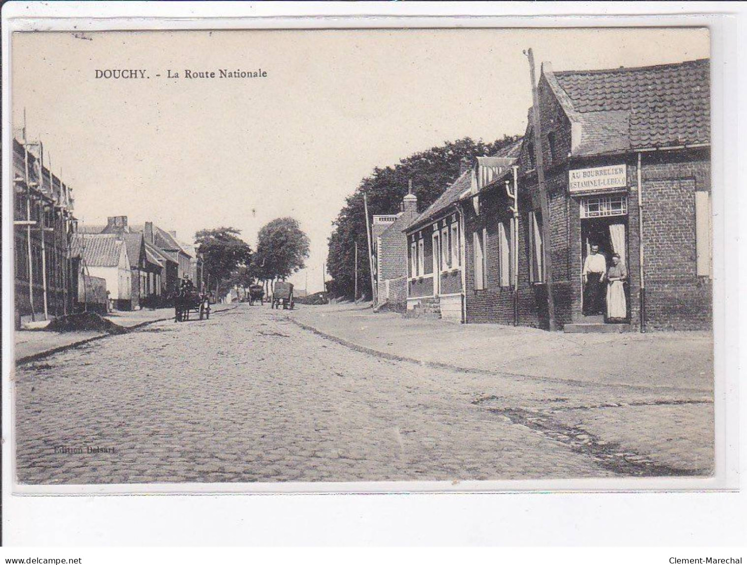 DOUCHY: La Route Nationale - Très Bon état - Sonstige & Ohne Zuordnung