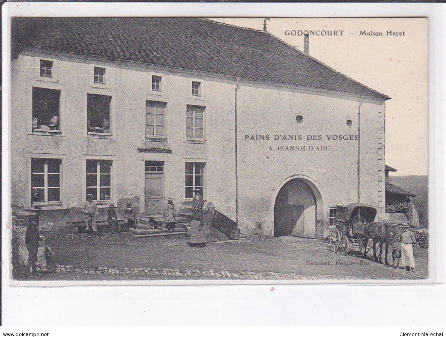 GODONCOURT: Maison Haret, Pain D'anis Des Vosges A Jeanne D'arc - Très Bon état - Other & Unclassified