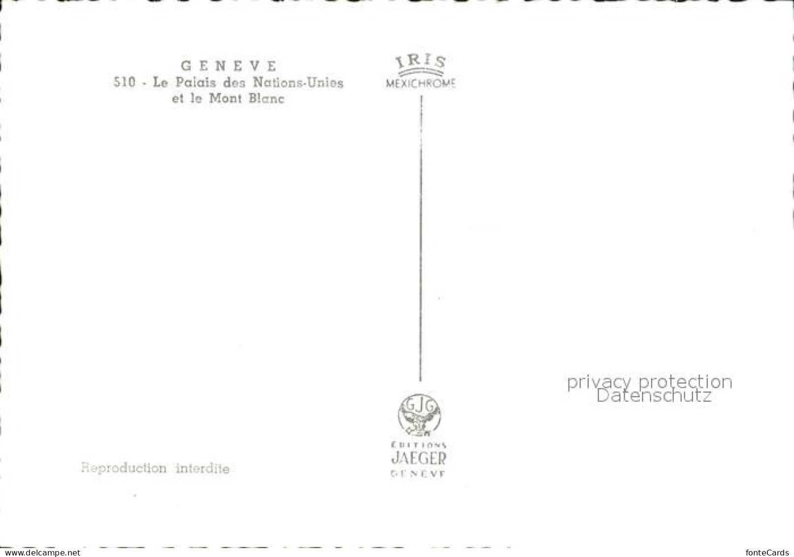 12307618 Geneve GE Palais Des Nations Unies Fliegeraufnahme Geneve - Other & Unclassified