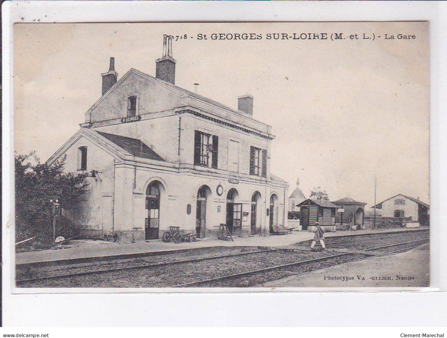 SAINT-GEORGES-sur-LOIRE: La Gare - Très Bon état - Saint Georges Sur Loire
