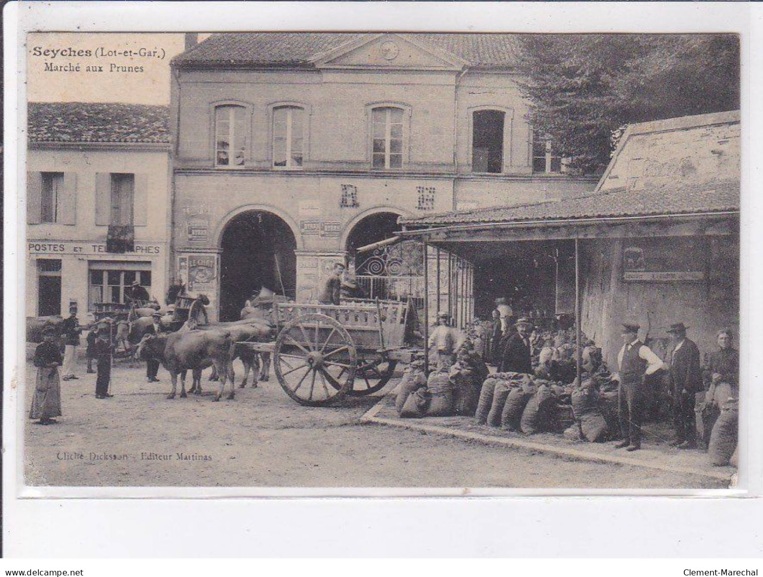 SEYCHES: Marché Aux Prunes - état - Autres & Non Classés