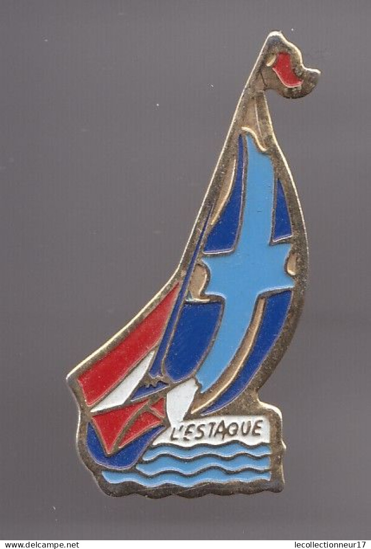 Pin's  Bateau Voilier L' Estaque Réf 6630 - Boten