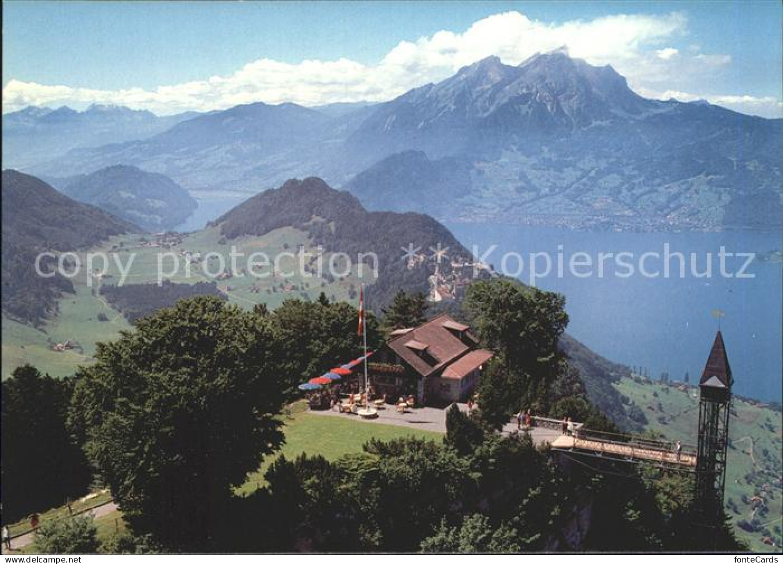 12307443 Hammetschwand Buergenstock Berghaus Hammetschwand Buergenstock - Autres & Non Classés