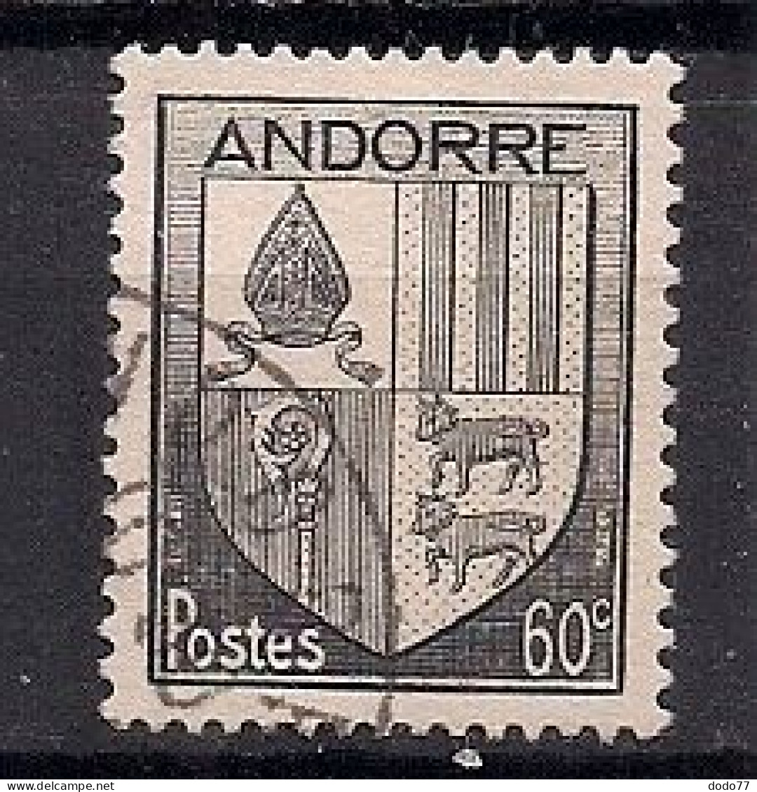 ANDORRE FRANCAIS    N°    97      OBLITERE - Usados